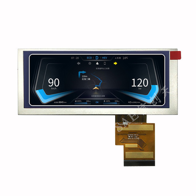 Tipo pedazos de la barra de 5,8 pulgadas del RGB 24 del módulo de TFT LCD para el vehículo que hace publicidad de la exhibición