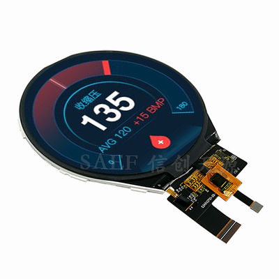Módulo 3,4" de la exhibición de TFT LCD interfaz completo redondo del ángulo de visión de la forma 800x800 IPS MIPI con el módulo de la exhibición del CTP TFT LCD
