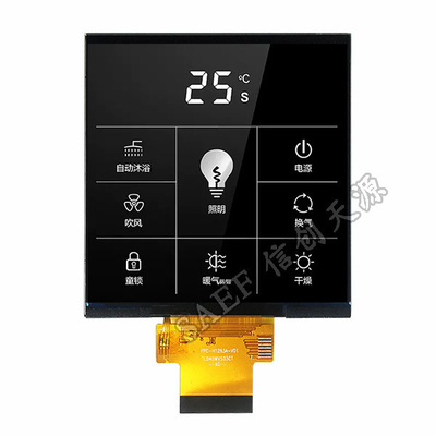4" exhibición del LCD del cuadrado del RGB y de SPI, módulo 480X480 Dots Resolution Display de la pantalla TFT táctil