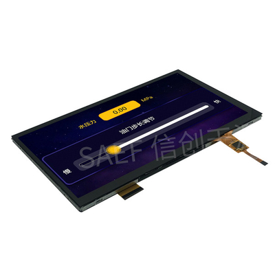 Pantalla táctil médica de 7 pulgadas, Pantalla táctil PCAP 1024X600 IPS TFT LCD RGB/mipi Interfaz W/ Pantalla táctil capacitiva