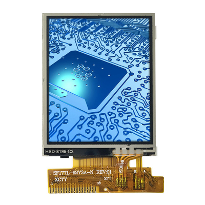 1.77 " Pantalla táctil LCD 128x160 Panel TN para dispositivos inteligentes Pantalla frontal