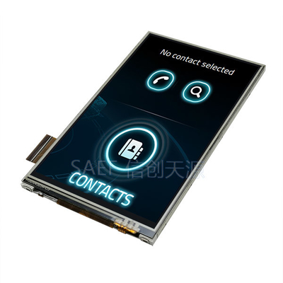45 interfaz de la pulgada 480x800 HX8369-A01 Mipi de la pantalla de visualización de los pernos IPS TFT LCD 4,3