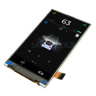 exhibición 3,7" de 480x800 TFT LCD IPS interfaz de la pulgada MIPI para el Smart Devices industrial