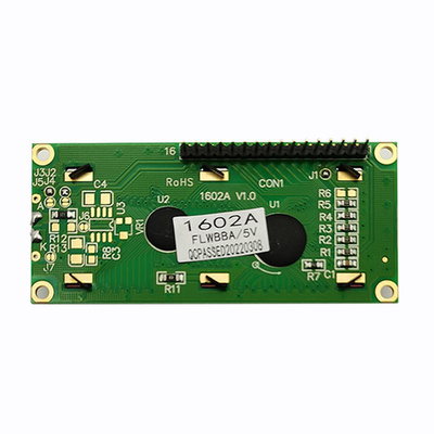 Carácter de encargo LCD 16x2 5V del interfaz del MPU con el jefe Pin Connector