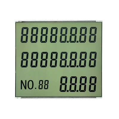 Exhibición del LCD del segmento de HTN siete con el ODM del OEM de Pin Connector del metal