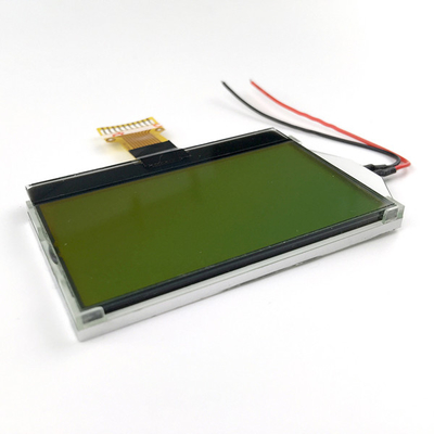 10 módulo gráfico del LCD del DIENTE del LCD 128x64 de los pernos con retroiluminación LED verde