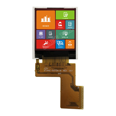 Display LCD TFT de 18 pines de 1,44 pulgadas cuadradas, 128x128 Display LCD MCU Interfaz de 8 bits