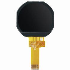 1,22” pantallas 240x204 de TFT LCD puntean la pantalla llena redonda de TFT LCD del interfaz de SPI del ángulo de visión de la forma IPS