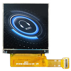 Pulgada 240x240 IPS LCD TFT del cuadrado 1,54” con el ODM del OEM de la pantalla táctil