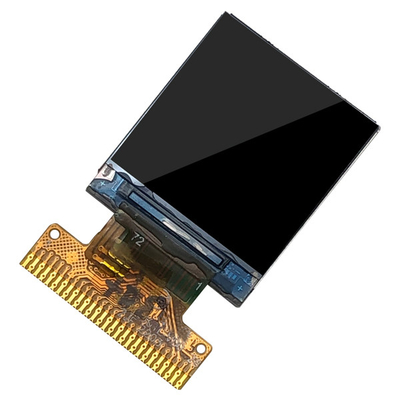 Interfaz de la exhibición 128x128 IPS MCU del LCD del cuadrado de 0,85 pulgadas con la retroiluminación LED blanca