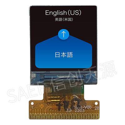 Calidad 0,85 pulgadas IPS TFT LCD, Tipo cuadrado TFT LCD Display Con Interfaz MCU