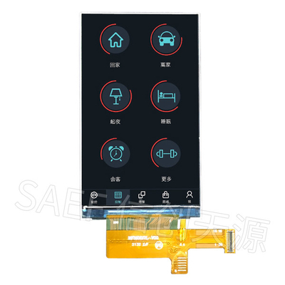 interfaz alto PPI ST7701S de la pulgada MIPI del LCD 3,1 del tacto de 480X800 IPS TFT