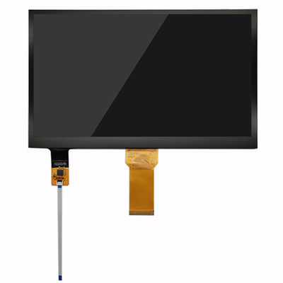 10,1 la exhibición 1024x600 de la pulgada PCAP TFT puntea el interfaz del RGB con retroiluminación LED