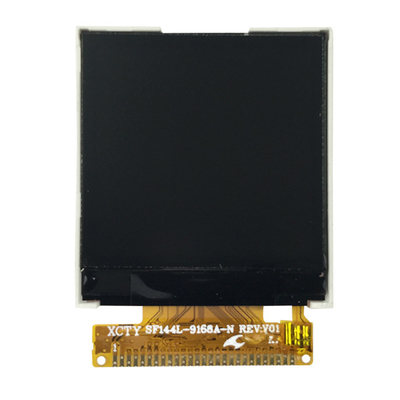 Pantalla de pantalla LCD pequeña cuadrada, TFT LCD de 1,44 pulgadas 128x128 con interfaz MUC de 8 bits
