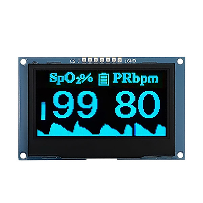 2.42 pulgadas 7 pin SPI Interfaz placa de control OLED SSD1309/SPD0301 controlador de circuito