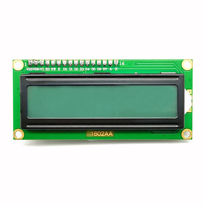 El carácter LCD del interfaz 16x2 de I2C exhibe número de pernos azul 5V 4
