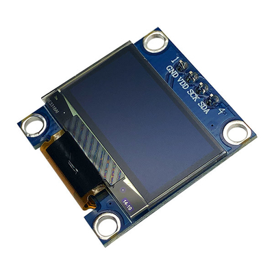0Display OLED de 96 pulgadas con 4 pines de control I2C placa de PCB blanco/azul/amarillo azul