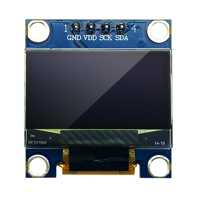 0Modulo OLED de 96 pulgadas 12864 COG PCB 4 pines SPI I2C para dispositivos médicos