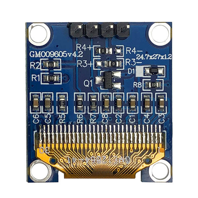0Modulo OLED de 96 pulgadas 12864 COG PCB 4 pines SPI I2C para dispositivos médicos