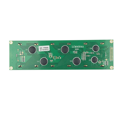 40x4 carácter alfanumérico LCD, módulo STN 5V del LCD de la exhibición monocromática