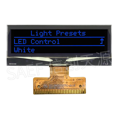 Modulo de pantalla OLED de 2 pulgadas de grado industrial 128x32 Interfaz gráfica SPI I2C