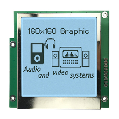 interfaz positivo FSTN LCD del módulo gráfico ST75161 3.3V VDD SPI de la exhibición de 160x160