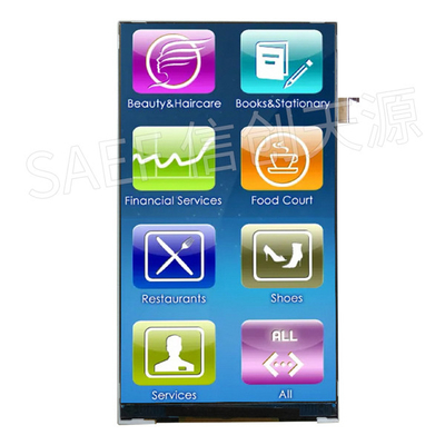 MIPI interconectan 5 el retrato de TFT LCD HD 720x1280 de la pulgada con el módulo del CTP LCD