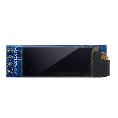 módulo de la exhibición de 3V 5V 128x32 OLED pernos de 0,91 pulgadas 4 con SSD1306 el conductor IC