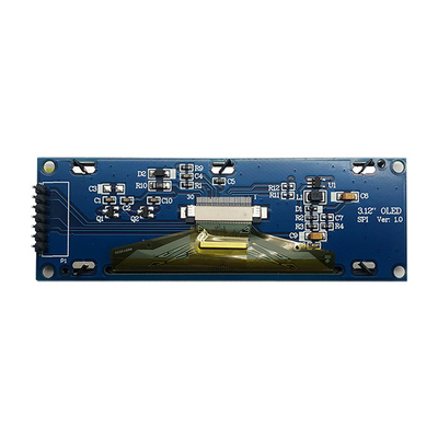 Display gráfico OLED de escala de grises de 3.12 pulgadas 256x64 puntos Interfaz SPI China Manufacturer