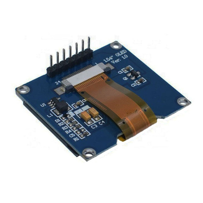 1Modulo de pantalla OLED de 54 pulgadas 128x64 Interfaz SPI Fuente blanca / azul