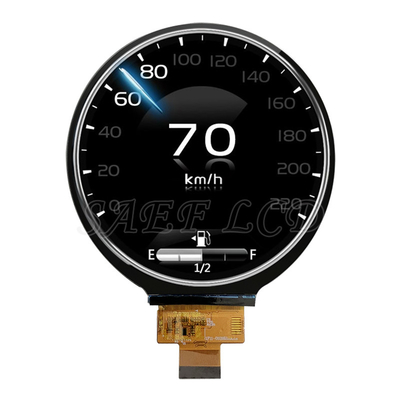 La ronda automotriz LCD del grado de TFT de 4 pulgadas exhibe 720x720 el interfaz del punto MIPI