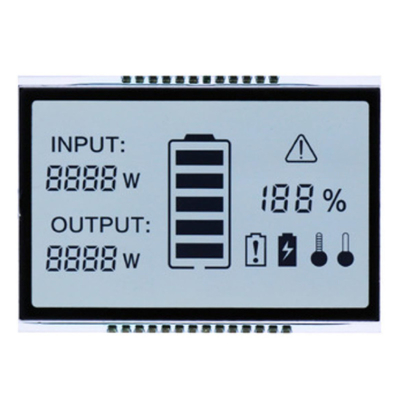 pantalla de segmento personalizada altavoz Bluetooth muestra la temperatura, voltaje, corriente, generador de oxígeno, segmento LCD