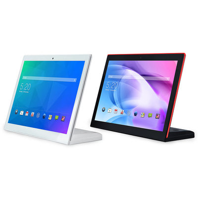 14 pulgadas de escritorio Android pantalla táctil pantalla publicitaria en forma de L POE monitor