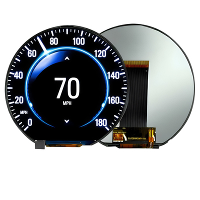 Pantalla LCD circular de alto brillo Pantalla circular de 3,6 pulgadas 544x506 RGB