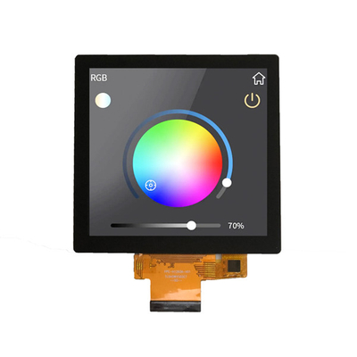 Suministro de fábrica 4 pulgadas TFT LCD Display Panel 320x320 Tipo cuadrado MCU&SPI Interfaz con CTP