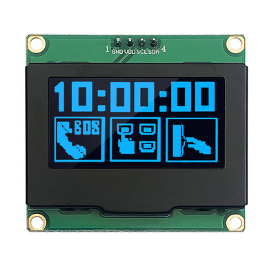 1,54” módulos de la exhibición de 128x64 OLED, pantalla de I2C OLED con todos los ángulos de visión