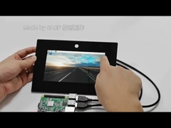 1024x600 Dots 7 Inch TFT Touch Screen , PCAP Touch Panel Full Viewing Angle