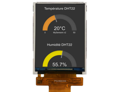 Display TFT industrial de 2,8 pulgadas