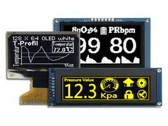 Display OLED monocromático