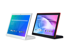 Mejor precio pantalla táctil Android en forma de L con puerto POE RJ45      Ideal para uso comercial USA